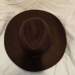 Universal Thread Dark Brown Fedora Hat